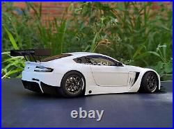 AUTOart 1/18 Scale Aston Martin Vantage V12 GT3 White Diecast