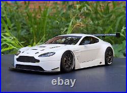 AUTOart 1/18 Scale Aston Martin Vantage V12 GT3 White Diecast Car Model Toy