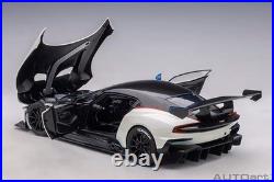 AUTOart 2019 Aston Martin Vulcan Stratus White with Blue & Red Stripes 118 70261