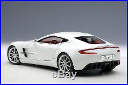 AUTOart 70244 Aston Martin One-77 (Morning Frost White) 118TH Scale