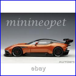 AUTOart 70264 ASTON MARTIN VULCAN 1/18 MODEL CAR MADAGASCAR ORANGE