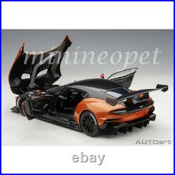 AUTOart 70264 ASTON MARTIN VULCAN 1/18 MODEL CAR MADAGASCAR ORANGE