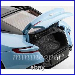 AUTOart 70268 ASTON MARTIN DB11 1/18 MODEL CAR Q FROSTED GLASS BLUE