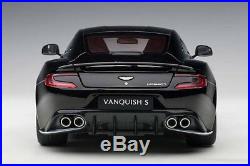 AUTOart 70271 Aston Martin Vanquish S 2017 (Onyx Black) 118TH Scale