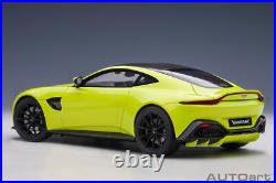 AUTOart 70279 Aston Martin Vantage 2019 (lime essence) composite model/full ope
