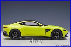 AUTOart 70279 Aston Martin Vantage 2019 (lime essence) composite model/full ope