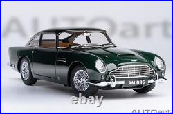 AUTOart 70286 ASTON MARTIN DB5 (BRITISH RACING GREEN) 1/18