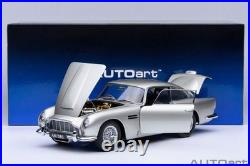 AUTOart ASTON MARTIN DB5 1/18 MODEL CAR BIRCH SILVER 70287 from Japan
