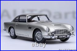 AUTOart ASTON MARTIN DB5 1/18 MODEL CAR BIRCH SILVER 70287 from Japan