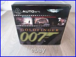 AUTOart Aston Martin DB5 007 1/18 Scale Car with box James Bond car Excellent