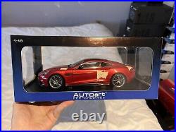 AUTOart Aston Martin Vanquish Volcano Red 70249 1/18