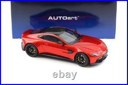 AUTOart Aston Martin Vantage 2019 Hyper Red 118 Model Car 70277