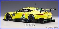 AUTOart Aston Martin Vantage GTE 2018 97 24 Hours of Le Mans LMGTE Pro Model Car AUTOart Aston Martin Vantage GTE 2018 97 24 Hours of Le Mans LMGTE Pro Model Car