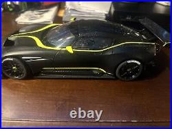 AUTOart Aston Martin Vulcan Diecast Model Car Matte Black/Lime