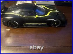 AUTOart Aston Martin Vulcan Diecast Model Car Matte Black/Lime