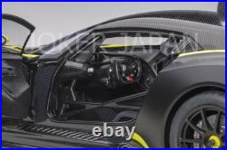 AUTOart Aston Martin Vulcan (Matte Black / Lime Green Stripe) 70262 1/18 JDM