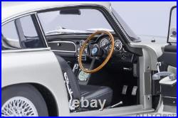 AUTOart GOLDFINGER 007 JAMES BOND ASTON MARTIN DB5 1/18 MODEL CAR SILVER 70296