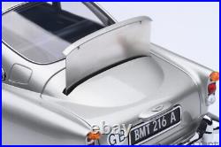 AUTOart GOLDFINGER 007 JAMES BOND ASTON MARTIN DB5 1/18 MODEL CAR SILVER 70296