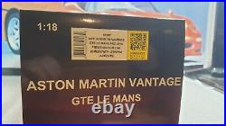 AUTOart MODELS ASTON MARTIN VANTAGE GTE LE MANS 1/18 SCALE MODEL CAR 81807