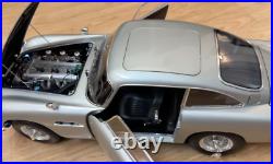 Agora Models NTTD Aston Martin DB5 1/8 Scale FULLY BUILT Model With DISPLAY CASE Agora Models NTTD Aston Martin DB5 1/8 Scale FULLY BUILT Model With DISPLAY CASE