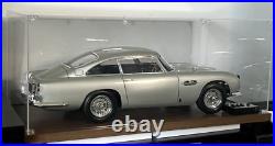 Agora Models NTTD Aston Martin DB5 1/8 Scale FULLY BUILT Model With DISPLAY CASE Agora Models NTTD Aston Martin DB5 1/8 Scale FULLY BUILT Model With DISPLAY CASE