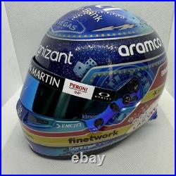 Aston Martin 1/2 Scale Helmet F1 F. Alonso 2023 Las Vegas GP BELL New Aston Martin 1/2 Scale Helmet F1 F. Alonso 2023 Las Vegas GP BELL New