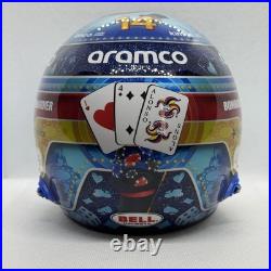 Aston Martin 1/2 Scale Helmet F1 F. Alonso 2023 Las Vegas GP BELL New Aston Martin 1/2 Scale Helmet F1 F. Alonso 2023 Las Vegas GP BELL New