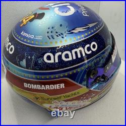 Aston Martin 1/2 Scale Helmet F1 F. Alonso 2023 Las Vegas GP BELL New Aston Martin 1/2 Scale Helmet F1 F. Alonso 2023 Las Vegas GP BELL New