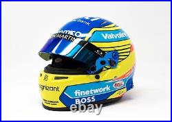 Aston Martin 2024 F1 Mini Helmet 1/2 Scale Fernando Alonso Bell
