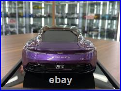 Aston Martin DB12 Coupe MotorHelix Digital Violet Limited 99pcs 1/18 Resin