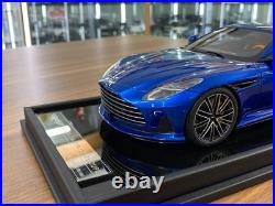 Aston Martin DB12 Coupe MotorHelix Ion Blue Limited 99 Pcs 1/18 Resin Aston Martin DB12 Coupe MotorHelix Ion Blue Limited 99 Pcs 1/18 Resin
