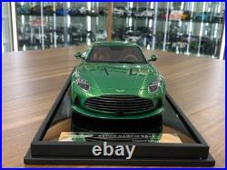Aston Martin DB12 Coupe MotorHelix Iridescent Emerald Ltd. 199pc 1/18 Resin