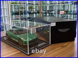 Aston Martin DB12 Coupe MotorHelix Iridescent Emerald Ltd. 199pc 1/18 Resin