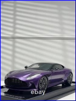 Aston Martin DB12 Coupe (Purple) Motorhelix 1/18 scale
