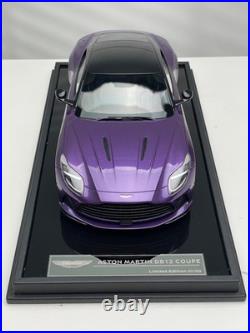 Aston Martin DB12 Coupe (Purple) Motorhelix 1/18 scale