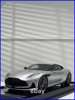 Aston Martin DB12 Coupe (Silver) Motorhelix 1/18 scale