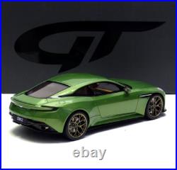 Aston Martin DB12 Vantage Coupe 2023 Green / Silver-Gray 118 GT466 GT-Spirit