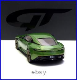 Aston Martin DB12 Vantage Coupe 2023 Green / Silver-Gray 118 GT466 GT-Spirit
