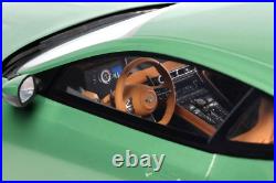 Aston Martin DB12 Vantage Coupe 2023 Green / Silver-Gray 118 GT466 GT-Spirit