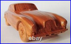 Aston Martin DB2 115 Wood Scale Model Car Replica Oldtimer Vintage Edition