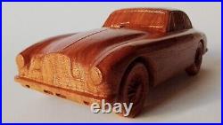 Aston Martin DB2 115 Wood Scale Model Car Replica Oldtimer Vintage Edition