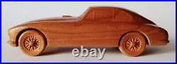 Aston Martin DB2 115 Wood Scale Model Car Replica Oldtimer Vintage Edition