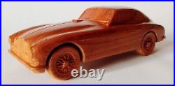 Aston Martin DB2 115 Wood Scale Model Car Replica Oldtimer Vintage Edition