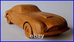 Aston Martin DB4 114 wood scale model car vehicle sculpture replica oldtimer