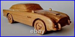 Aston Martin DB5 115 Wood Scale Model Car Vehicle Collectible Replica Oldtimer