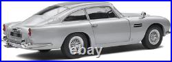 Aston Martin DB5 1964 Silver Birch Solido 1/18 Scale Diecast S1807101 10 in