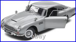 Aston Martin DB5 1964 Silver Birch Solido 1/18 Scale Diecast S1807101 10 in