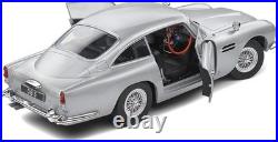Aston Martin DB5 1964 Silver Birch Solido 1/18 Scale Diecast S1807101 10 in