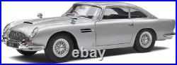 Aston Martin DB5 1964 Silver Birch Solido 1/18 Scale Diecast S1807101 10 in