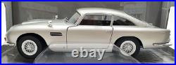 Aston Martin DB5 1964 Silver Birch Solido 1/18 Scale Diecast S1807101 10 in